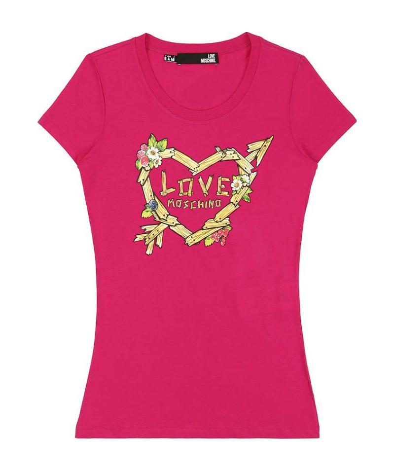 MOSCHINO LOVE PRINTED T-SHIRT