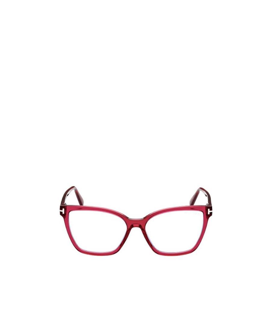 Tom Ford Logo Flat Mirror In Red