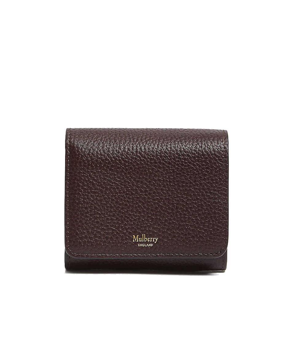 Mulberry Pebbled Logo Purse In Black