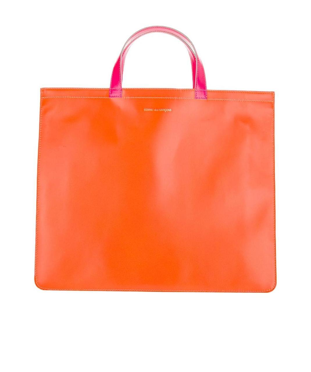 Comme Des Garçons Color Matching Handbag In Orange