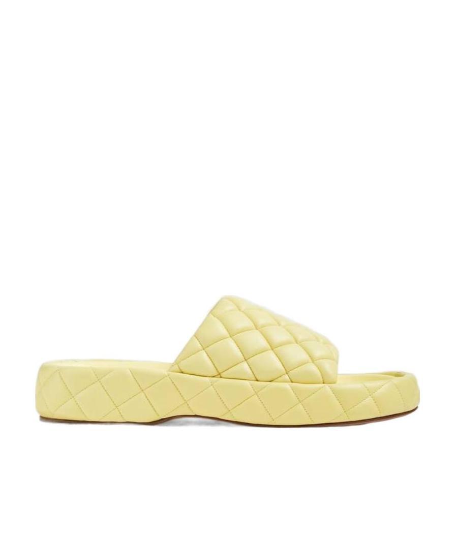 BOTTEGA VENETA BOTTEGA VENETA PADDED SLIP-ON SLIPPERS