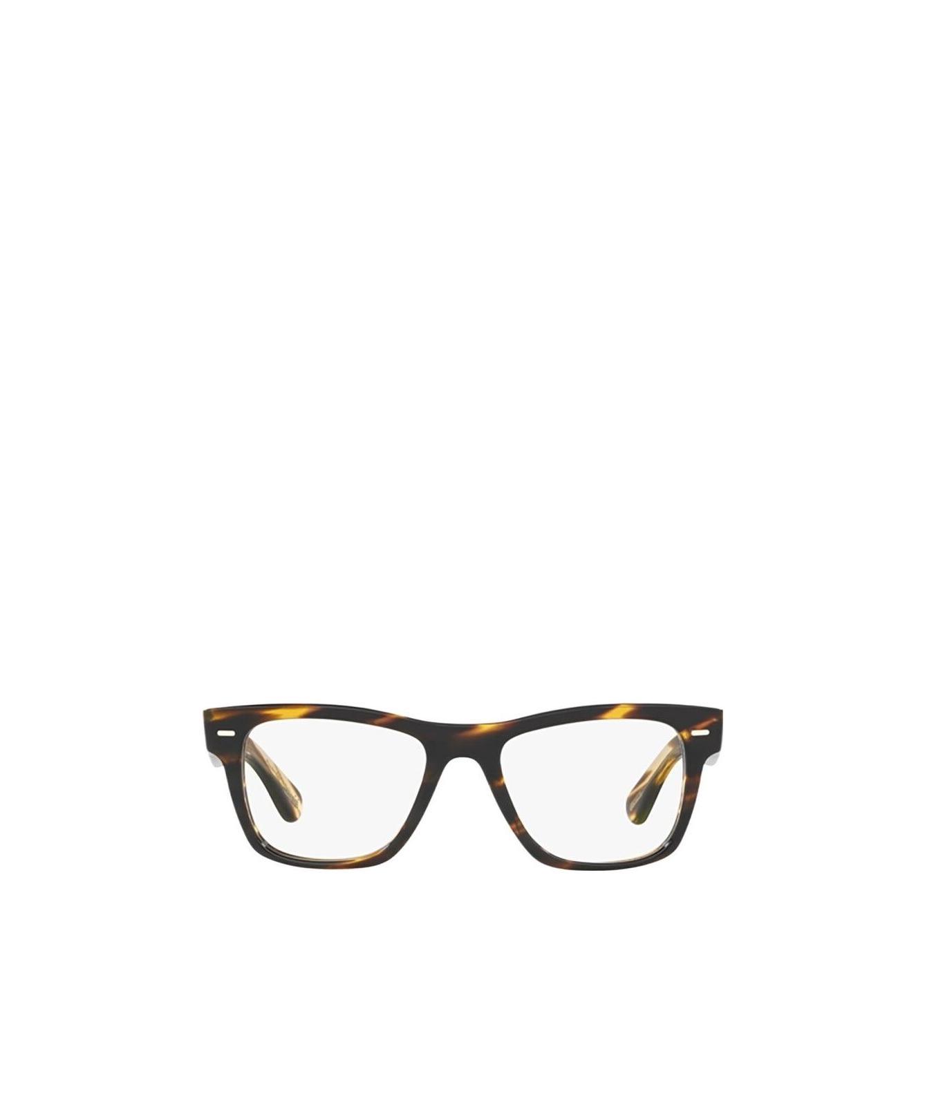 OLIVER PEOPLES SQUARE FRAME GLASSES