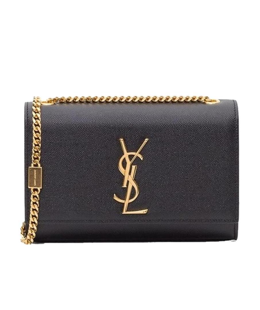 Saint Laurent Kate Shoulder Bag In Black