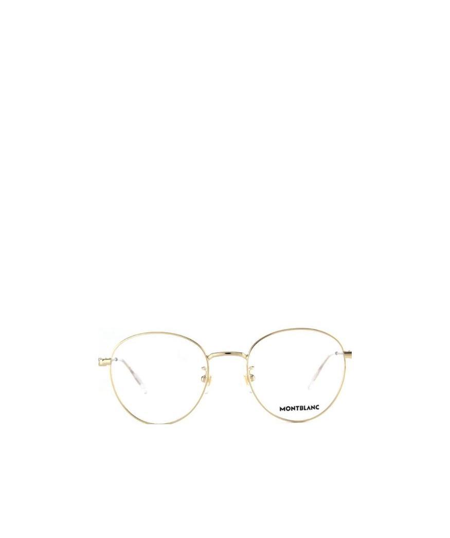 Montblanc Hexagon White Star Light Series Round Frame Flat Mirror In Brown