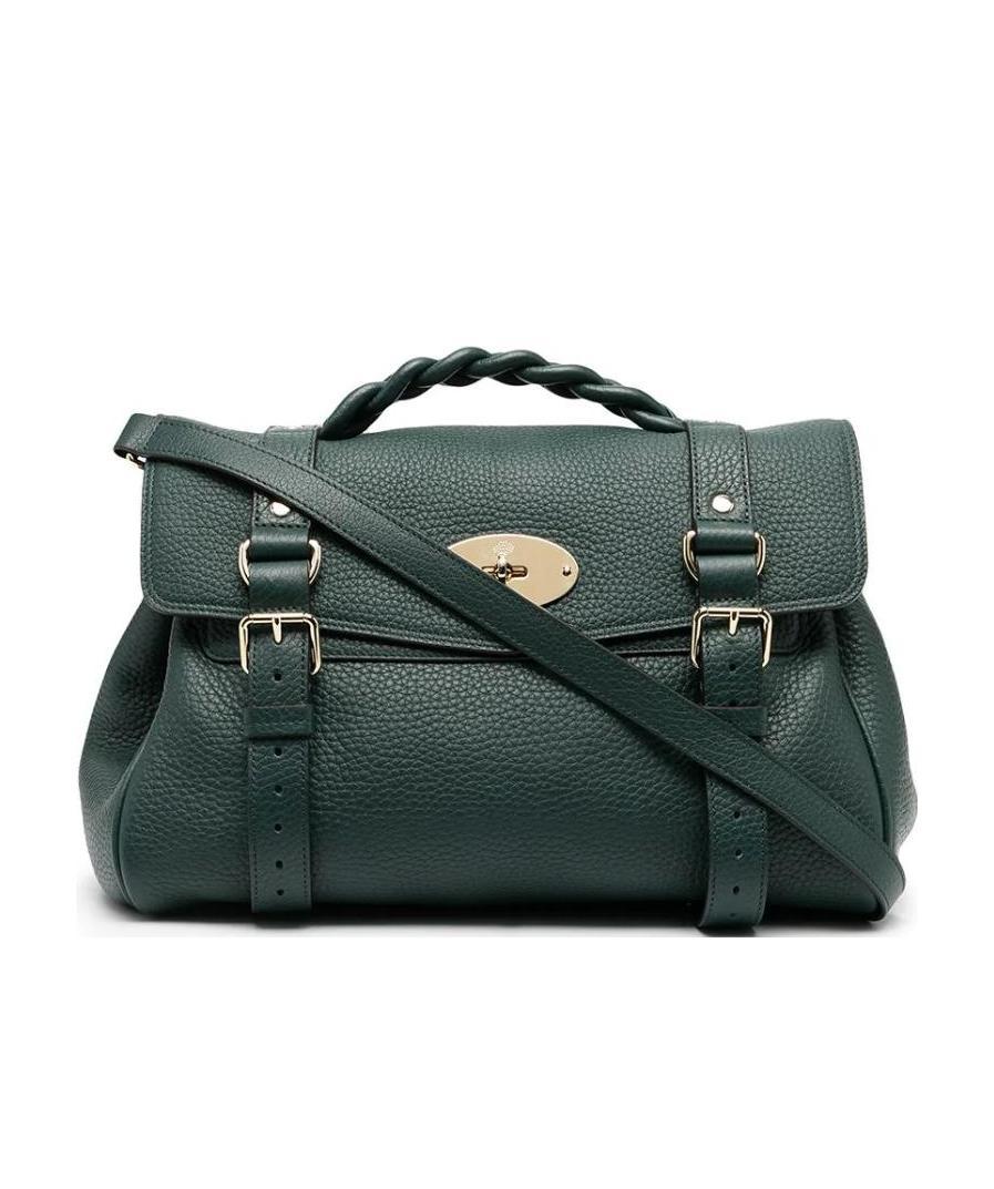 Mulberry Alexa Satchel Bag In Green