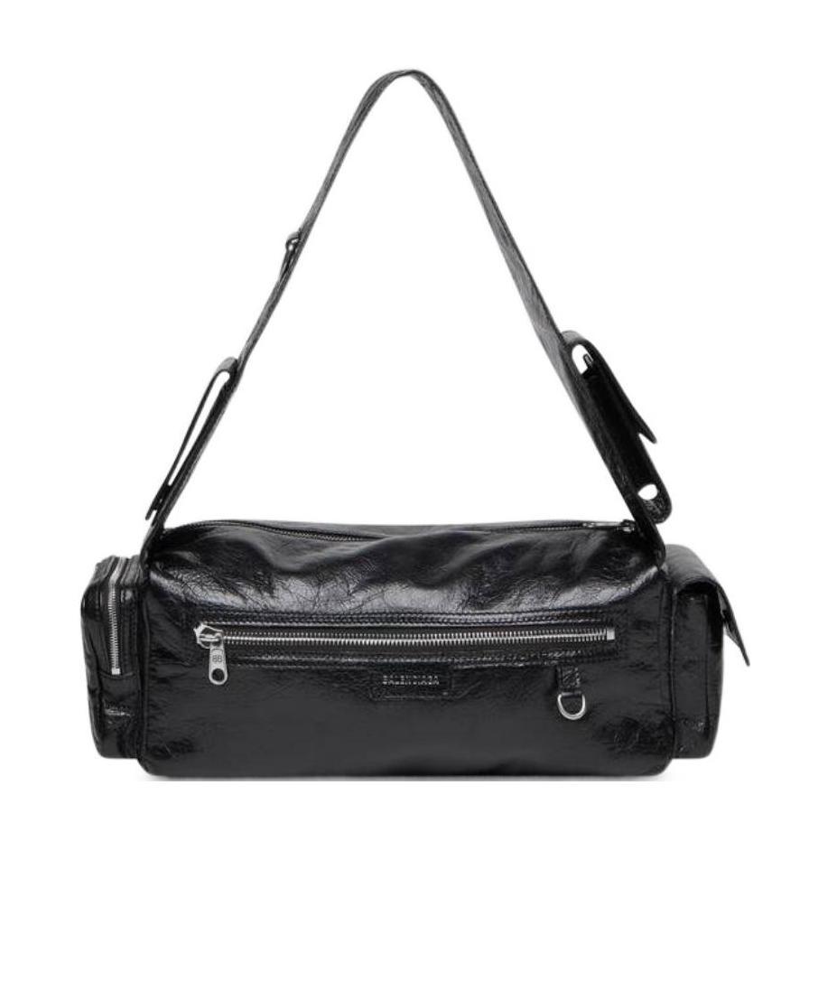 Balenciaga Small Superbusy Sling Shoulder Bag In Black