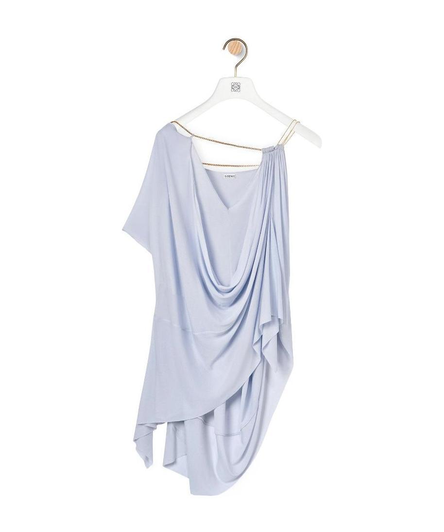 Loewe Chain Draped Top In Viscose