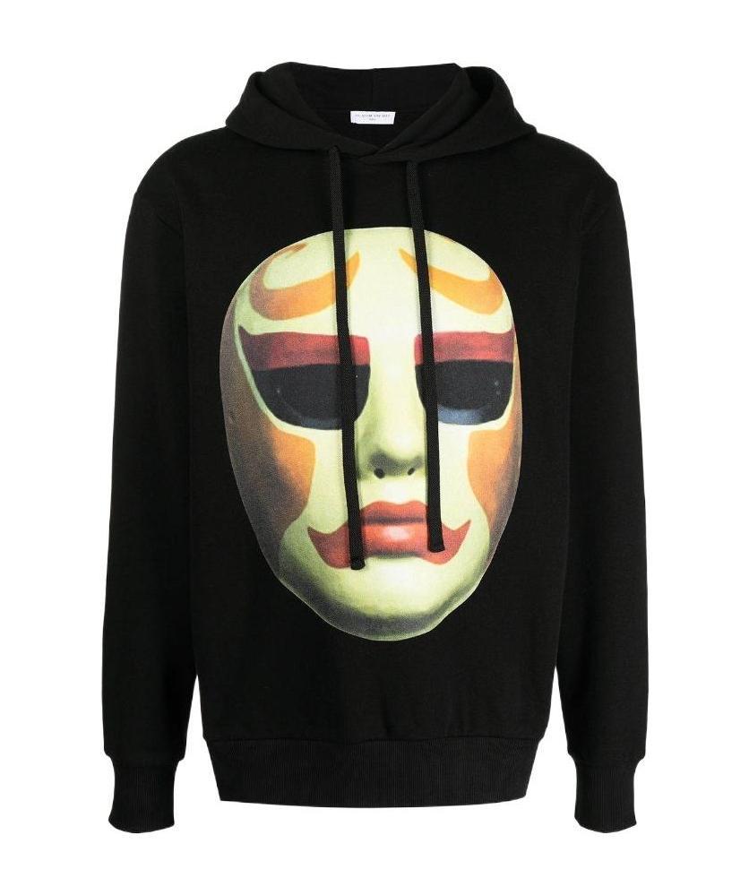 IH NOM UH NIT TUM TUM MASK-PRINT SWEATSHIRT 