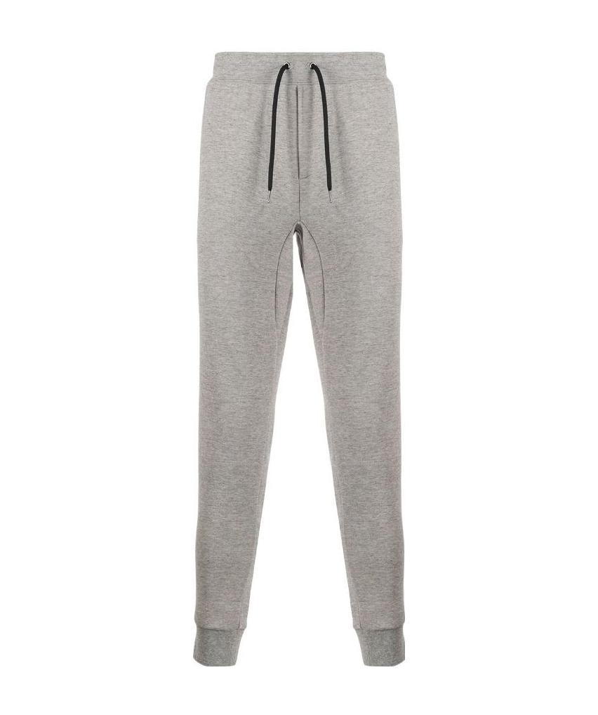 Ralph Lauren Polo Pony-embroidered Track Pants In Gray