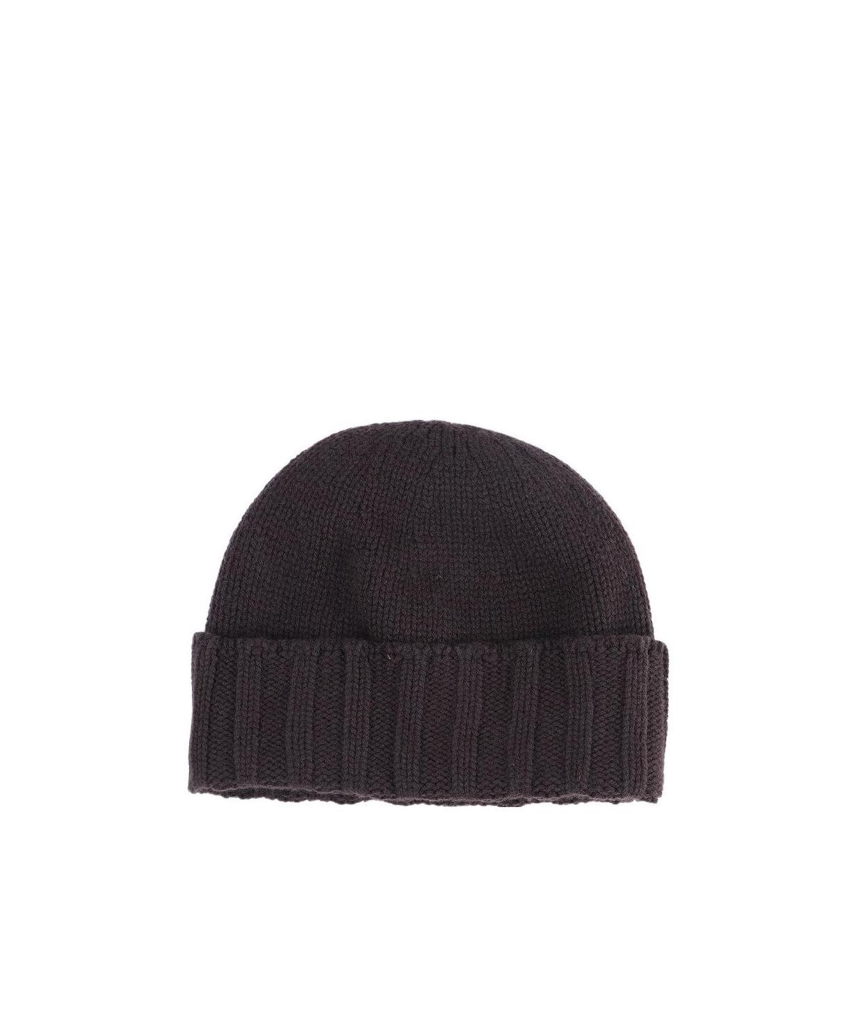Drumohr Rass Cashmere Beanie In Black