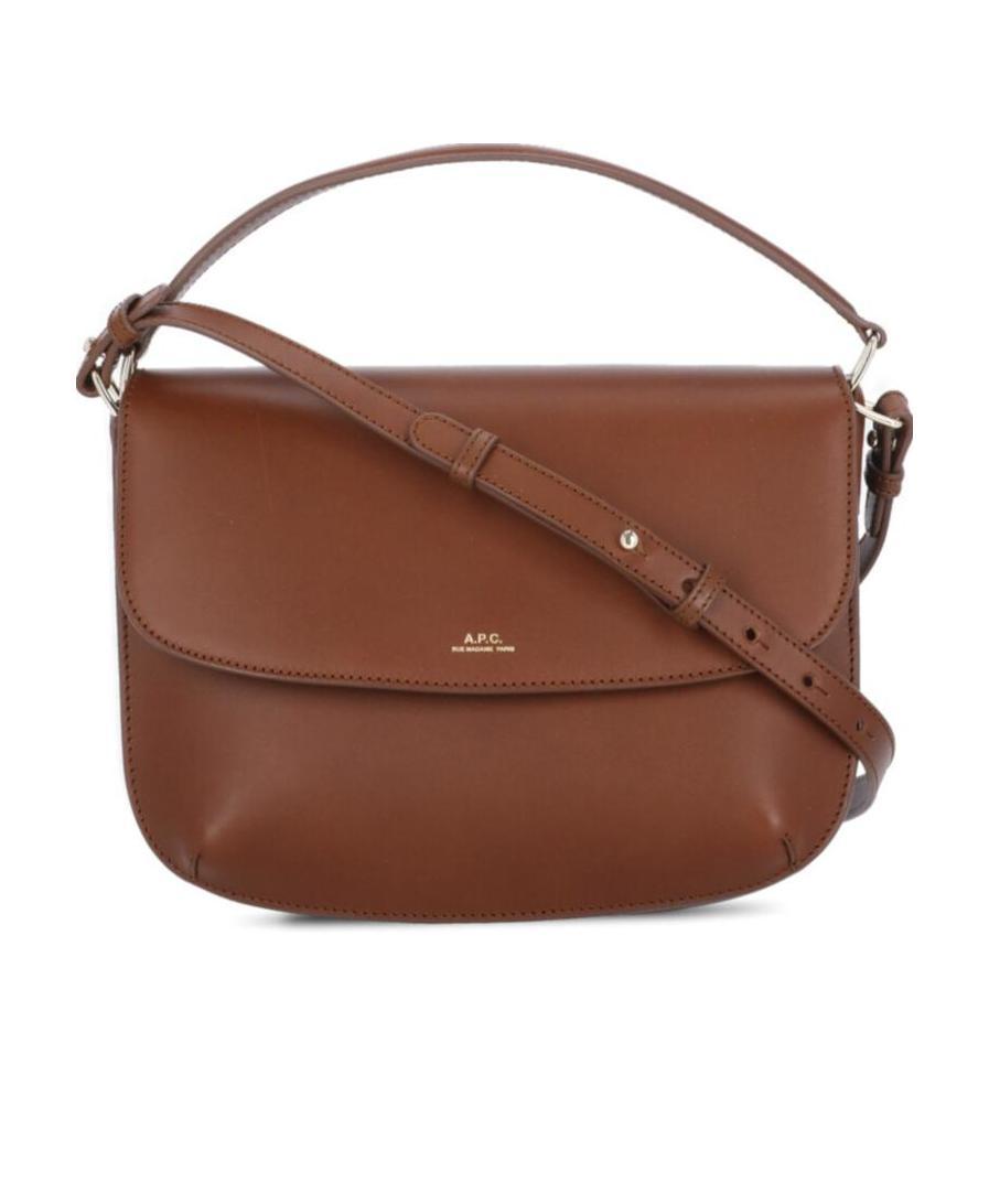 Apc Sarah Shouder Bag In Brown