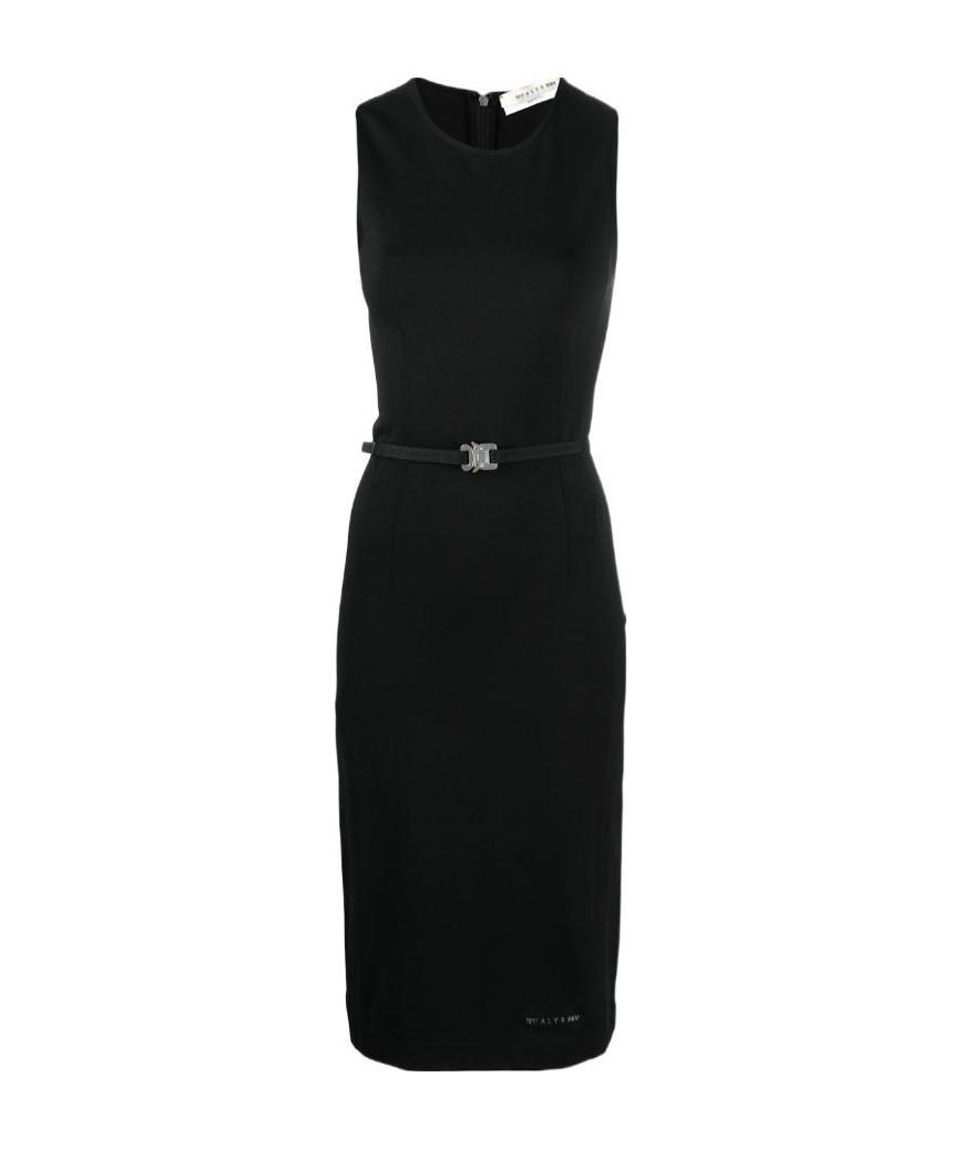 Alyx Belted Dress In Black