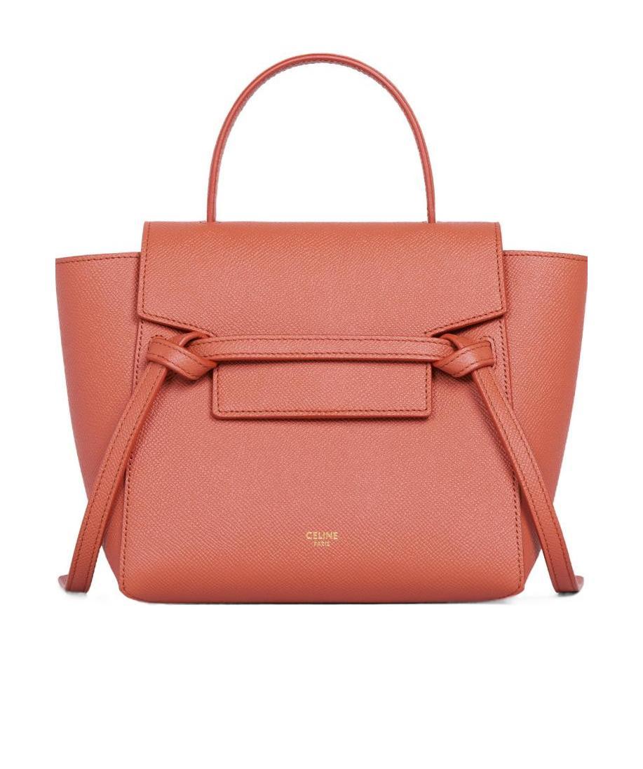 Celine Nano Belt Bag In Red