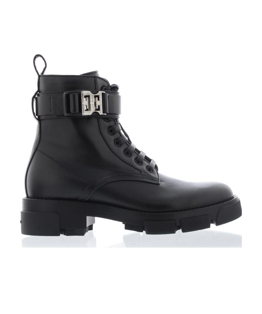 GIVENCHY ROUND-HEADED BOOTS 