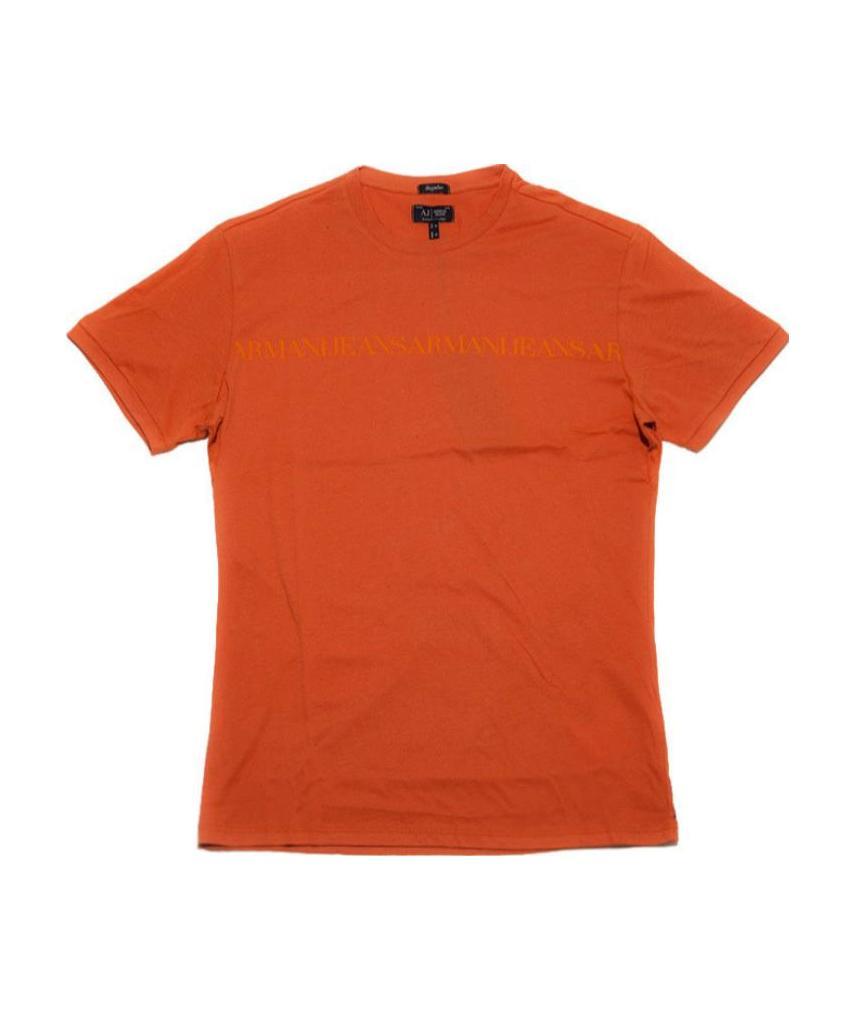 ARMANI JEANS LOGO DETAILS T-SHIRT