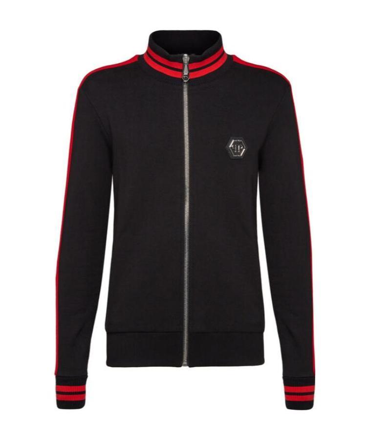 Philipp Plein Logo Casual Jacket In Black