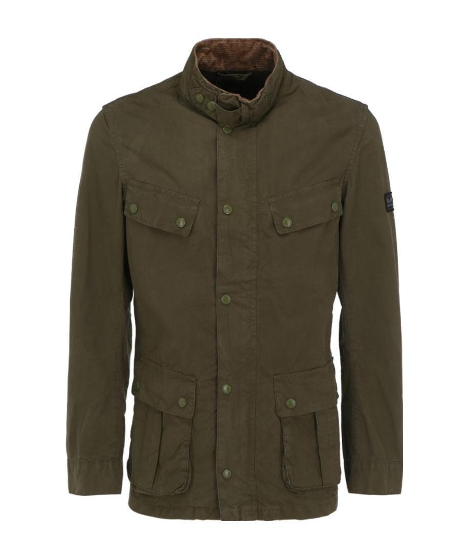 BARBOUR LOGO-PATCH LIGHTWEIGHT JACKET