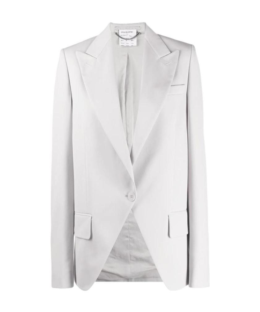 Stella Mccartney Peak-lapel Single-breasted Blazer In White