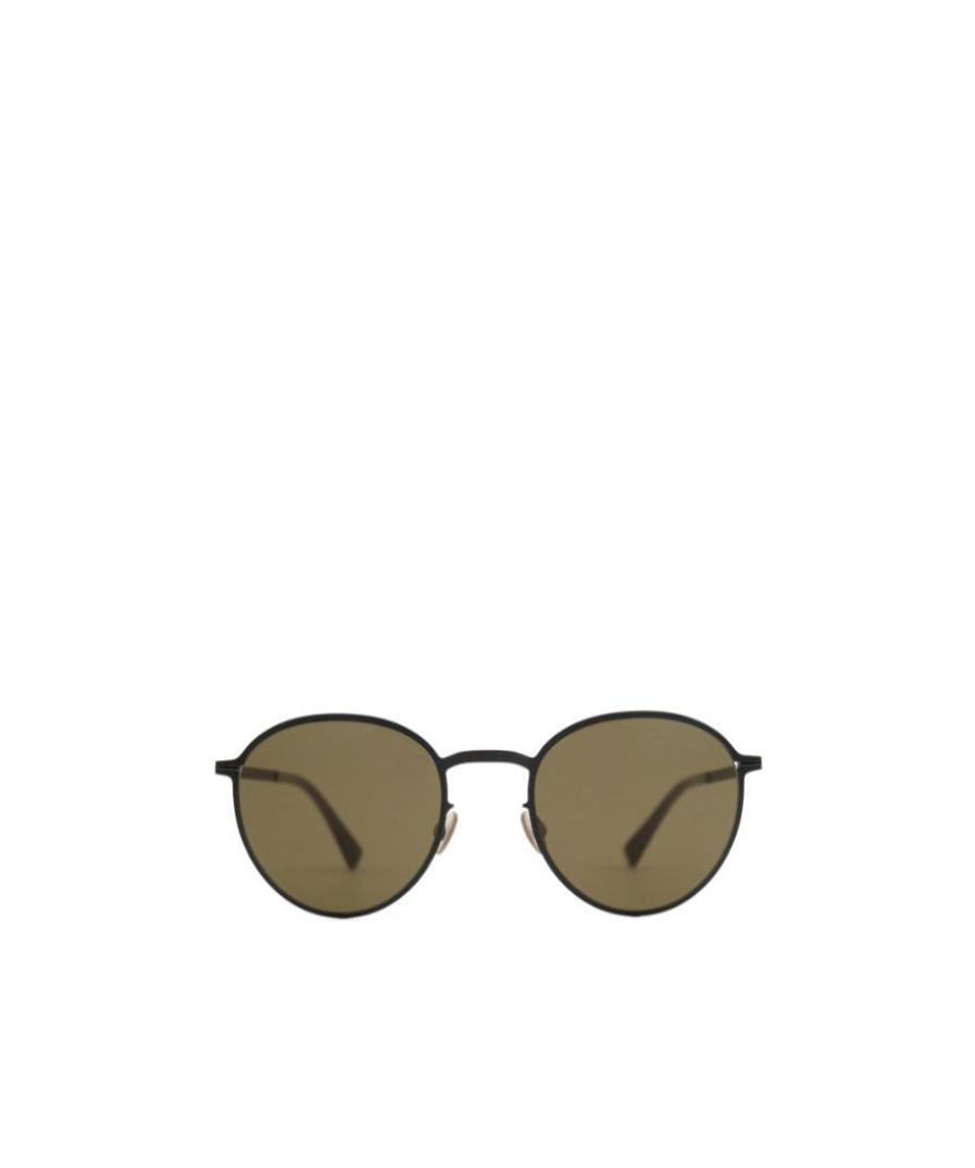 Mykita Black Logo Sunglasses In Brown