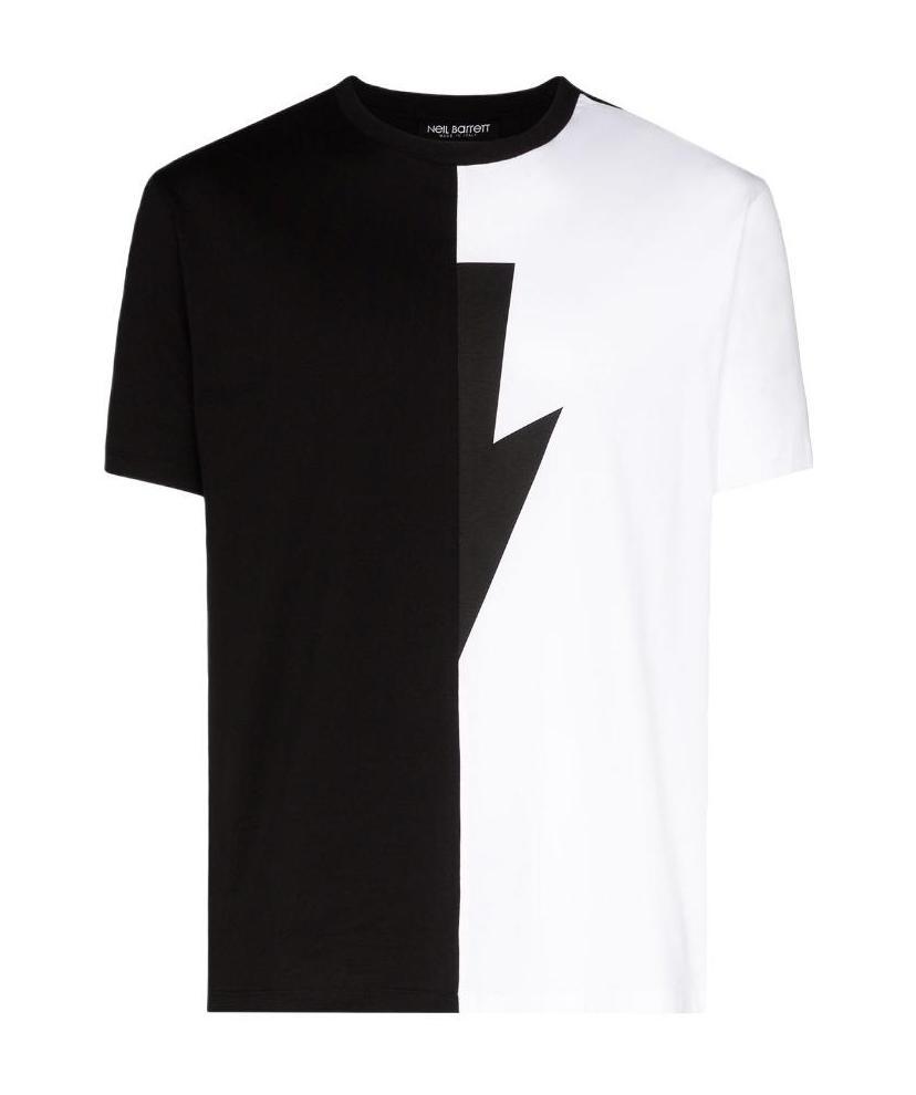 Neil Barrett Short-sleeved T-shirt In White
