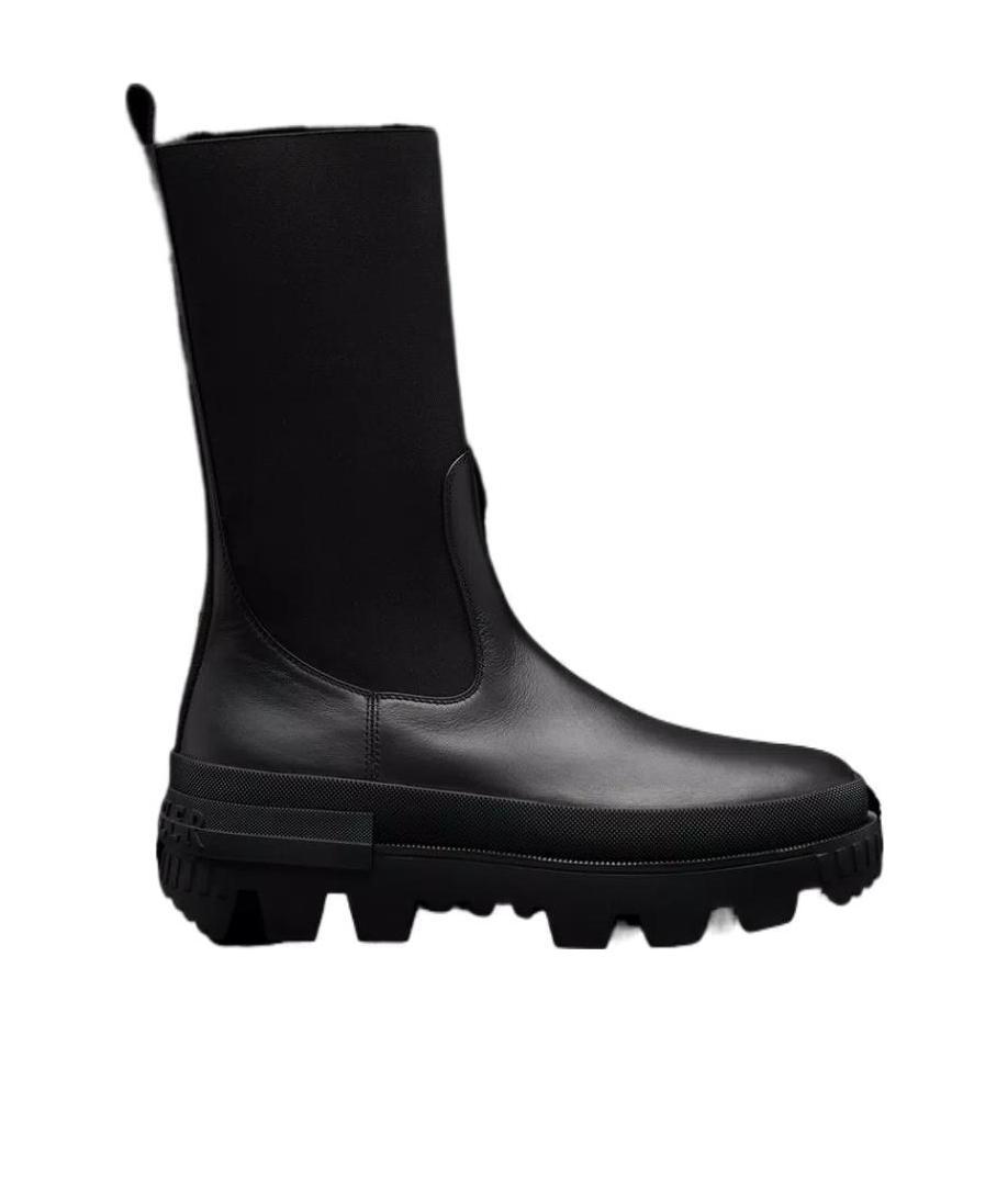 Moncler Neue Chelsea High Ankle Boots In Black