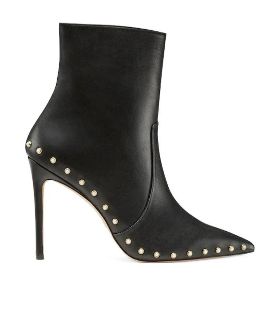 Stuart Weitzman Stuart Pearl 100 Zip Bootie In Black
