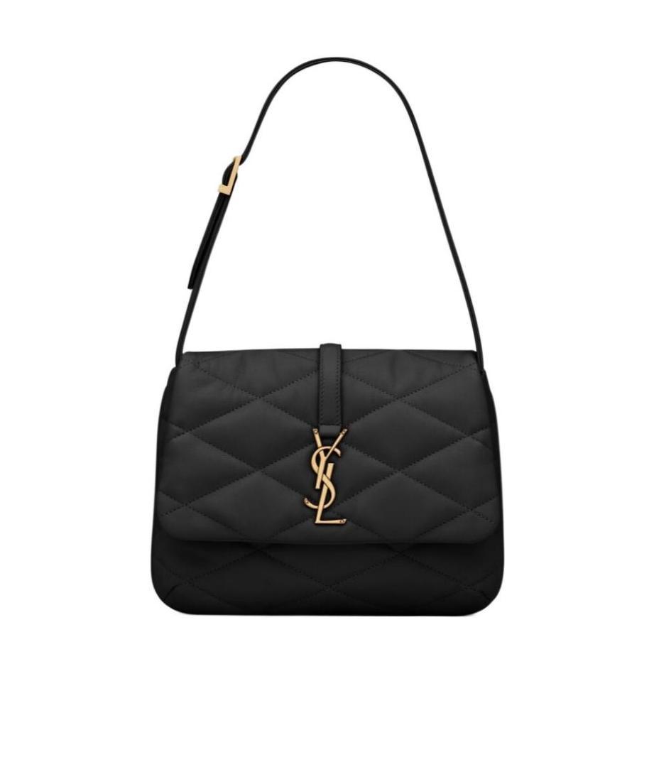 Saint Laurent Le 57 Quilted Shoulder Bag In Black