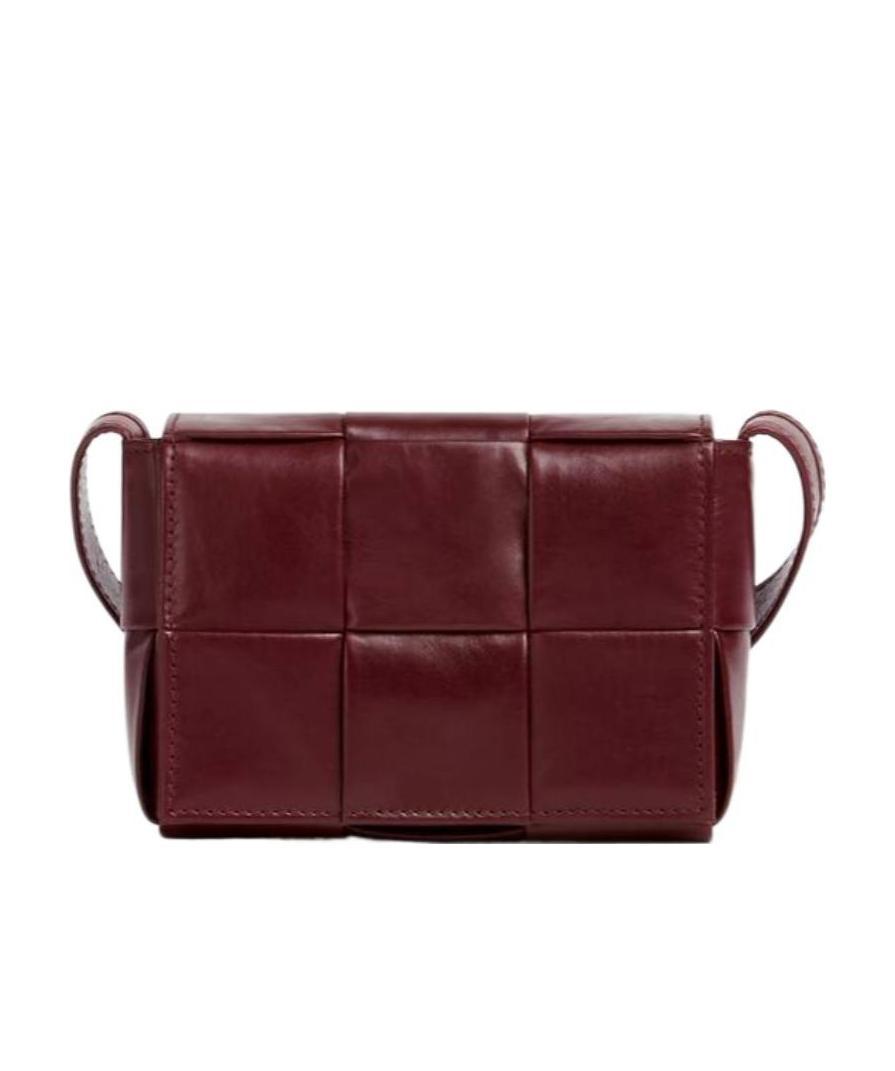 Bottega Veneta Mini Cassette Crossbody Bag In Brown