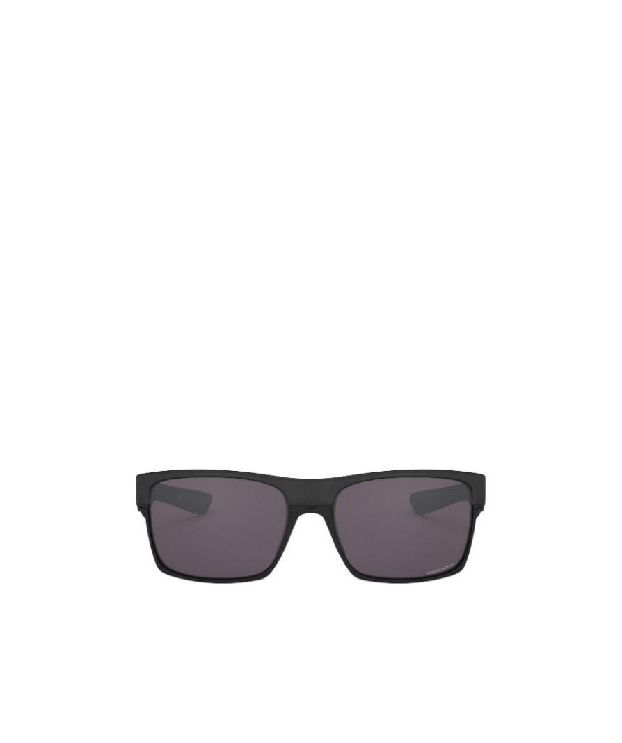 Oakley Logo Square Frame Sunglasses In Black