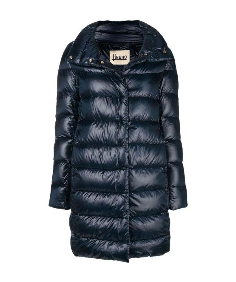 Herno Feather Down Puffer Jacket In Black
