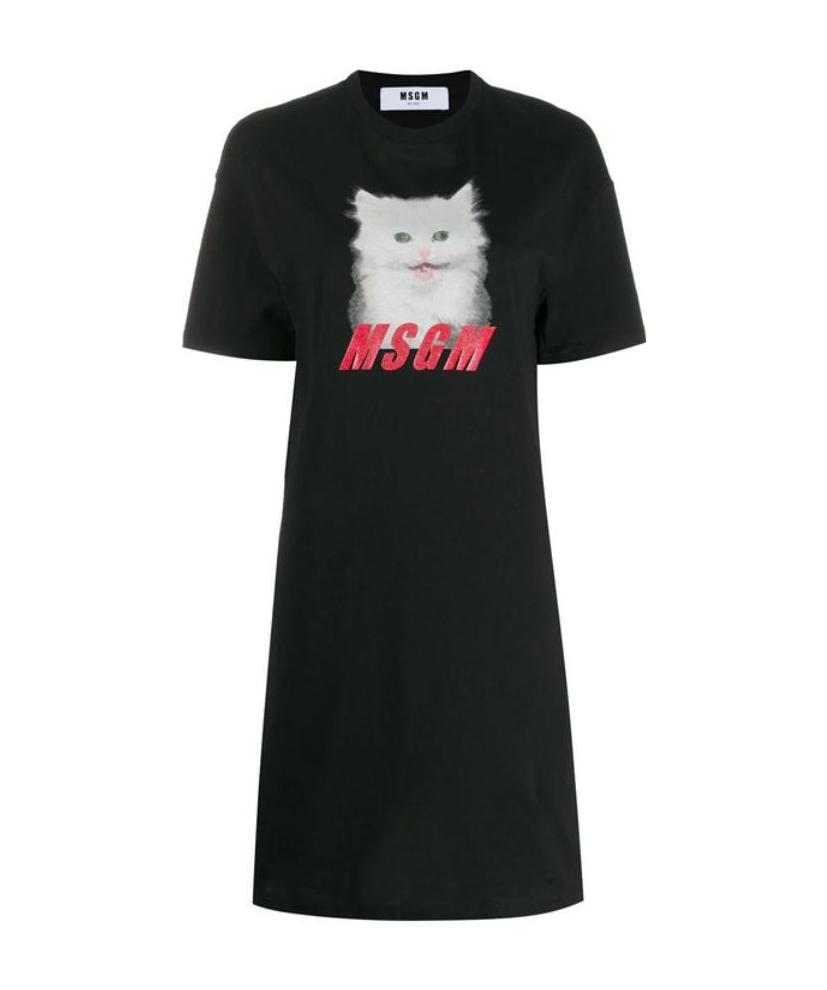MSGM LOGO DRESS