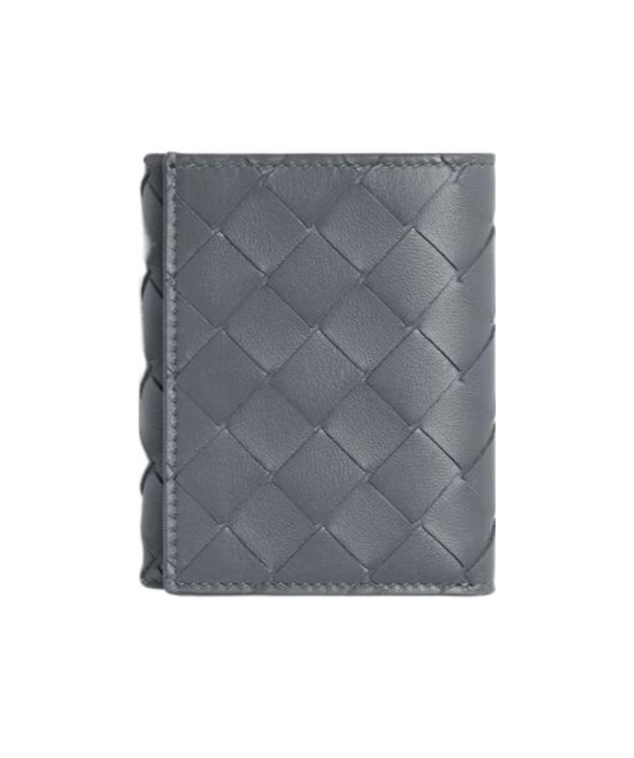 Bottega Veneta Trifold Wallet In Gray