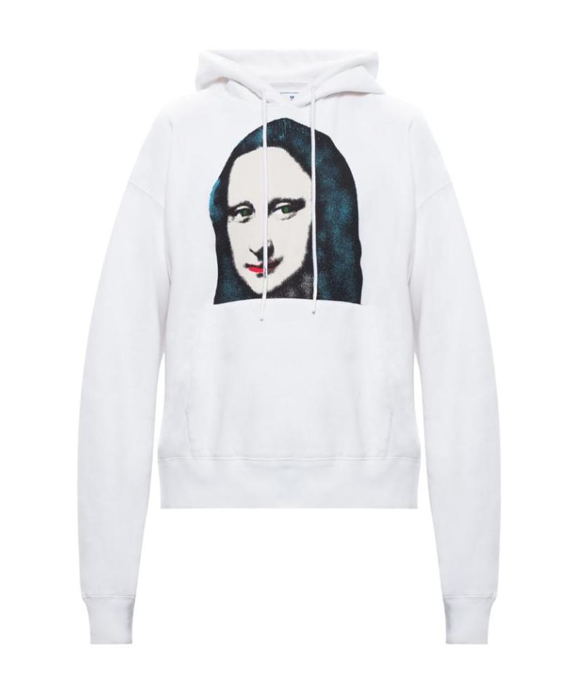 Off-white Fw20 Printing Pullover Men White