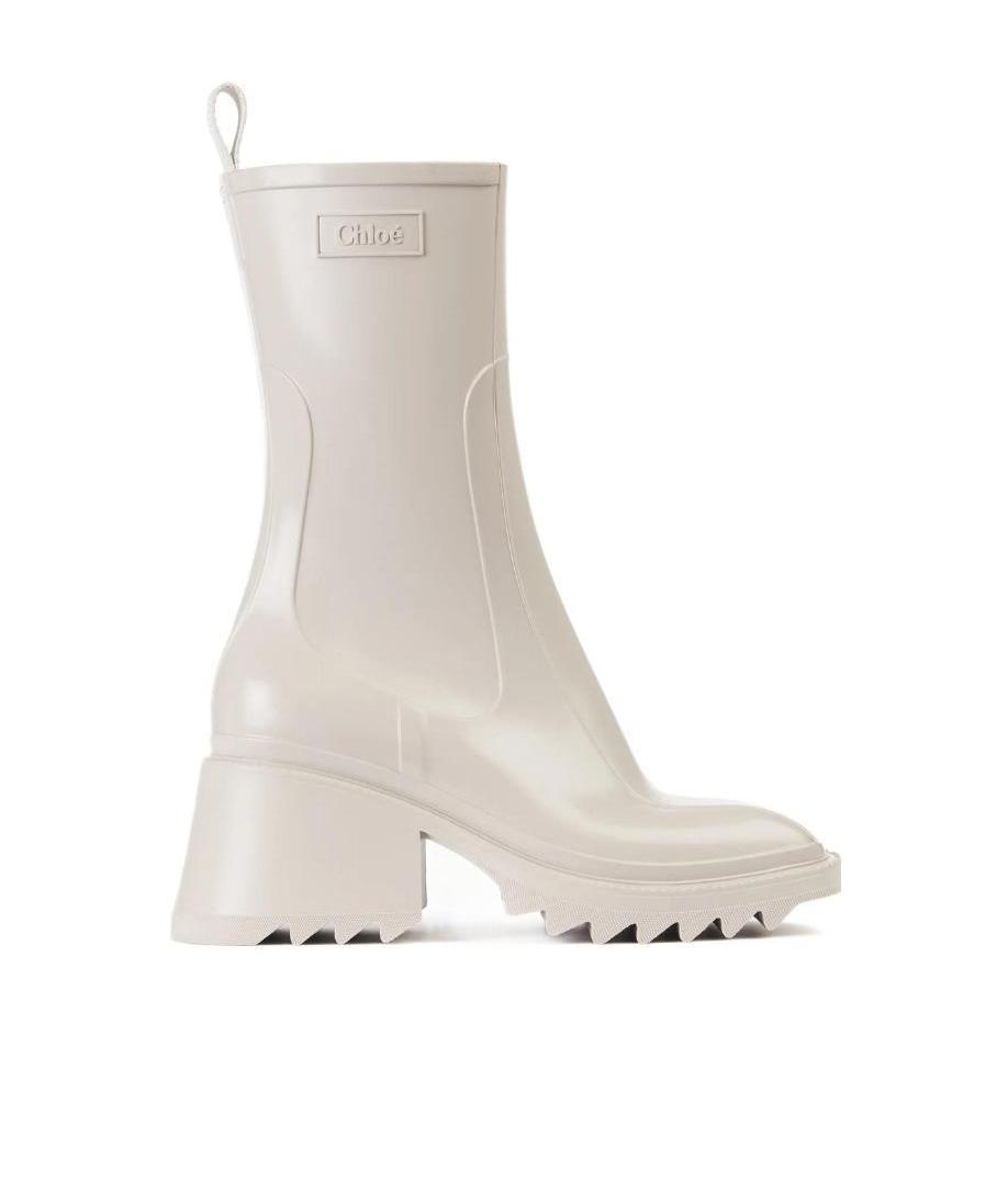 Shop Chloé Betty Rain Boots In White