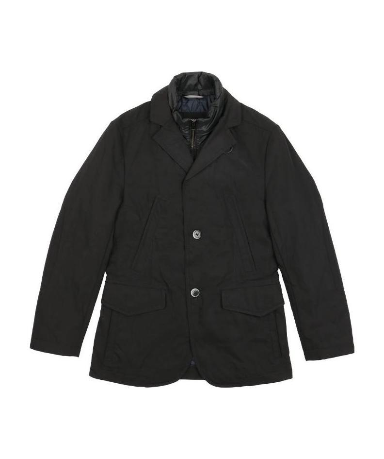 Hugo Boss Single-breasted Casual Jacket In Black