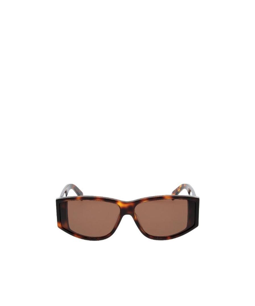 Celine Tortoiseshell Pattern Frame Sunglasses In Brown