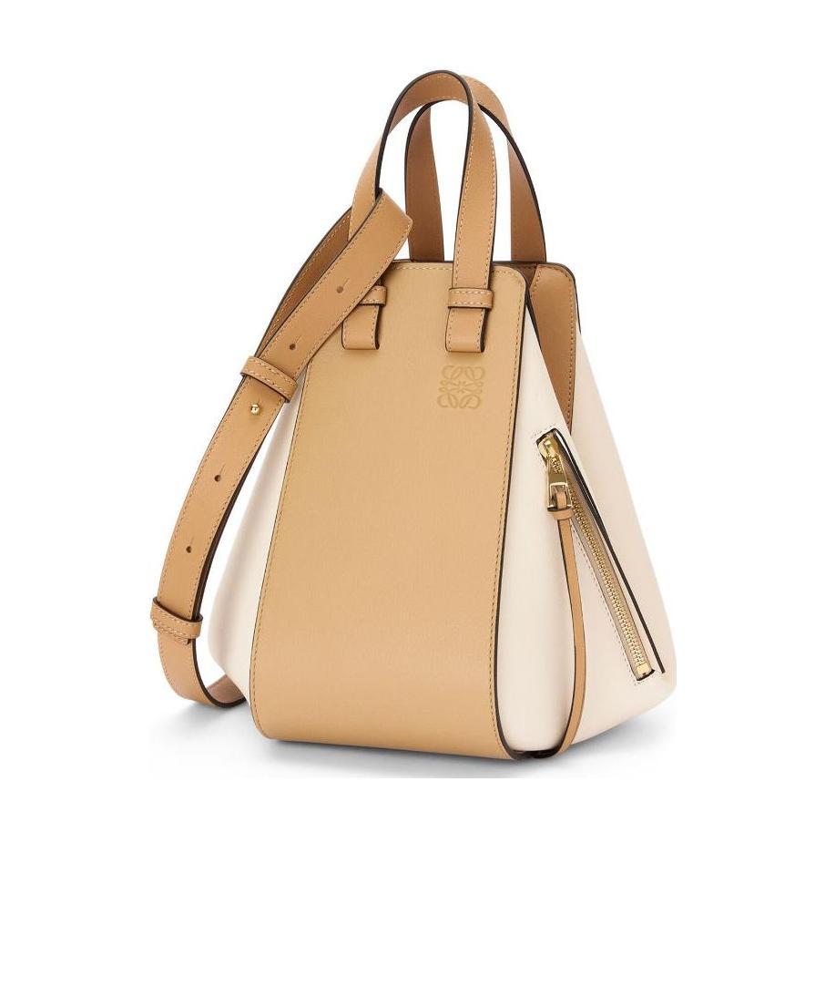 Loewe Small Hammock Shoulder Bag In Nude
