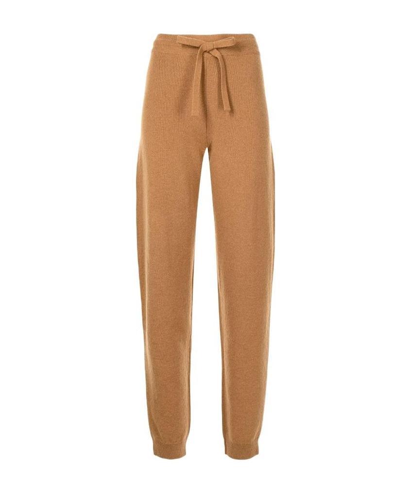 Nanushka Tan Cashmere Ylia Lounge Pants In Brown