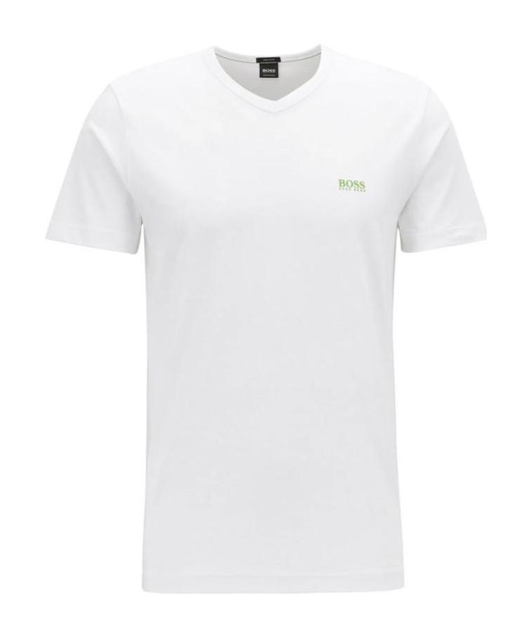 Hugo Boss X Matteo Berrettini Slim Fit Crewneck T-shirt In White