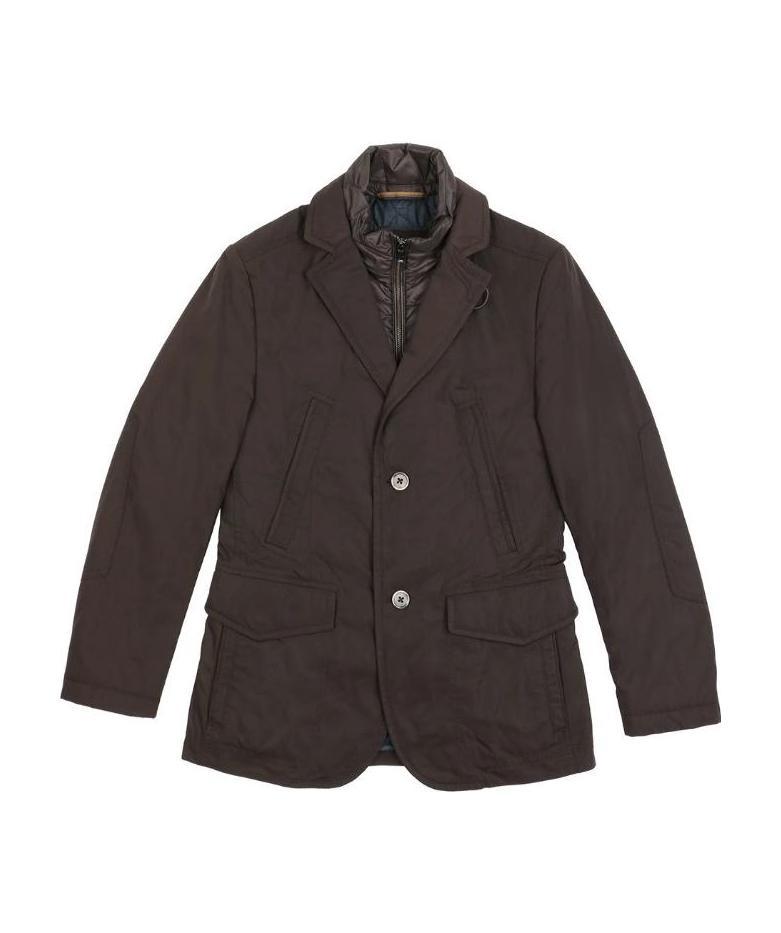Hugo Boss Single-breasted Casual Jacket In Black