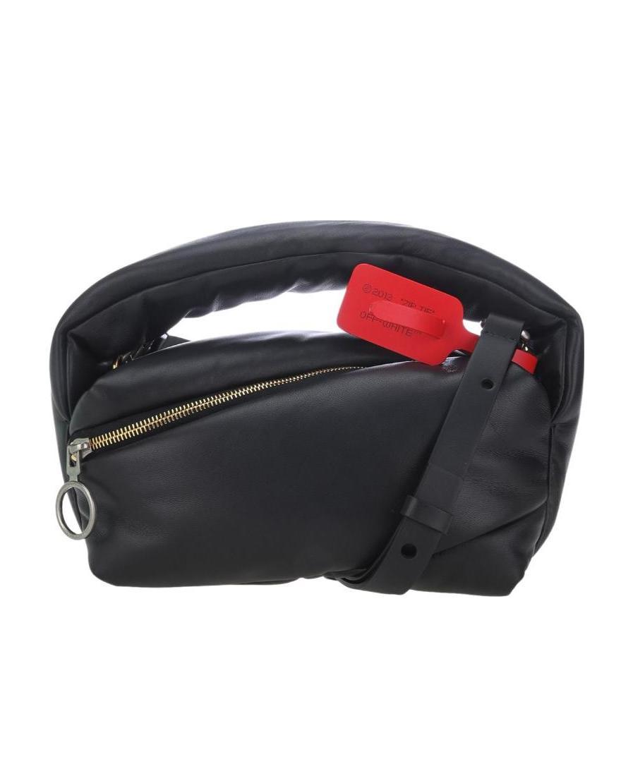 Off-white Diag Print Shoulder Bag In Black