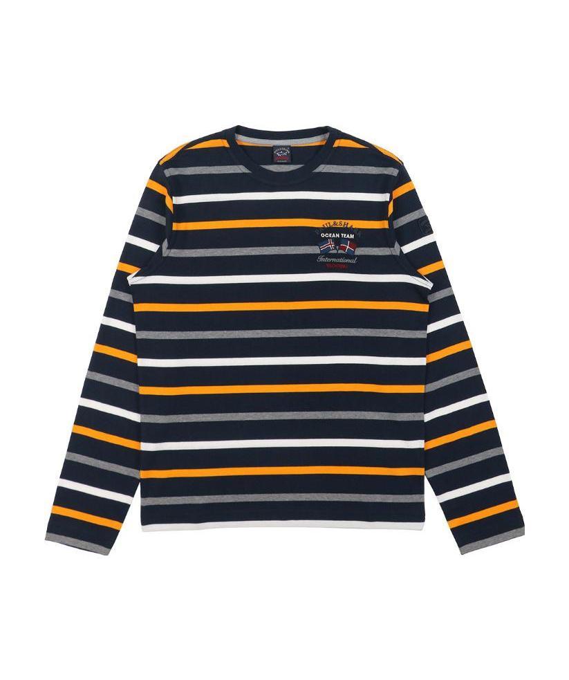 PAUL & SHARK LOGO LONG-SLEEVED T-SHIRT