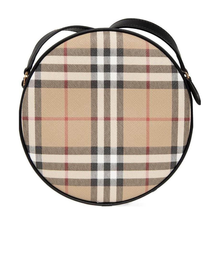 Burberry Women Printed E-canvas Louise Crossbody Bag In Nude