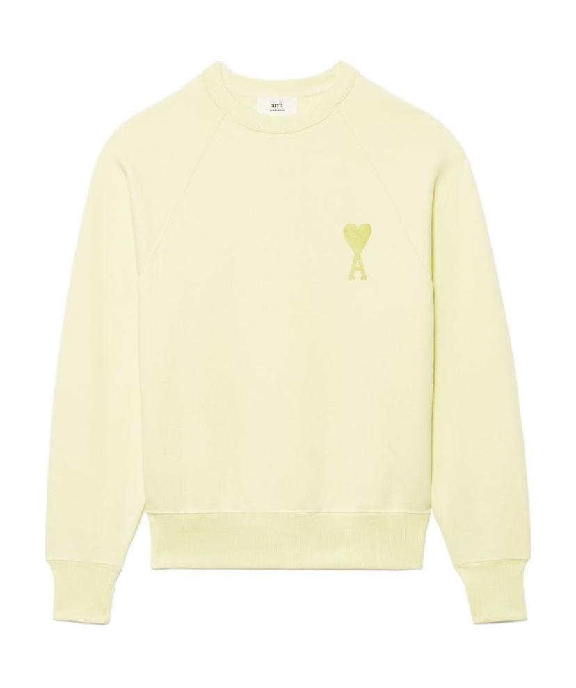 Ami Alexandre Mattiussi Ami De Coeur Sweatshirt In White