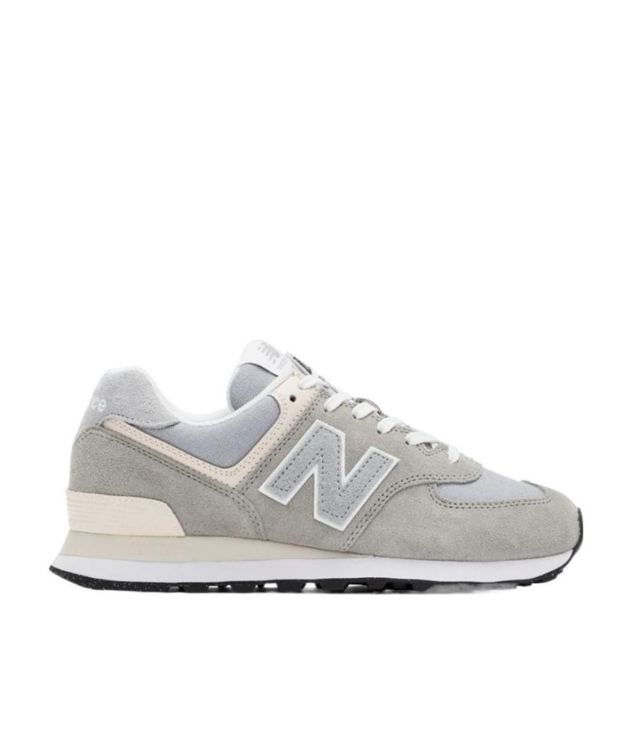 New Balance Logo Casual Sports Shoes In Gray