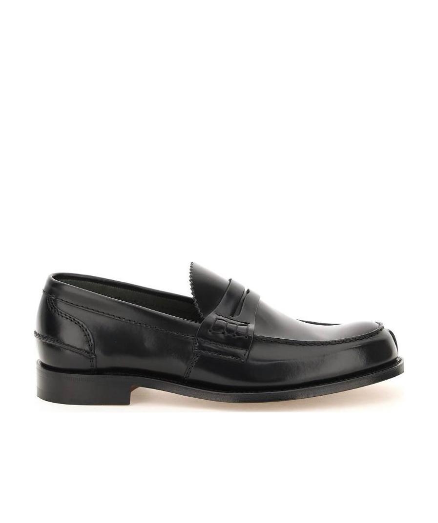 Church's Gateshead Bright Calf Fit. F Churchs Edc1089ni F0aab In Black
