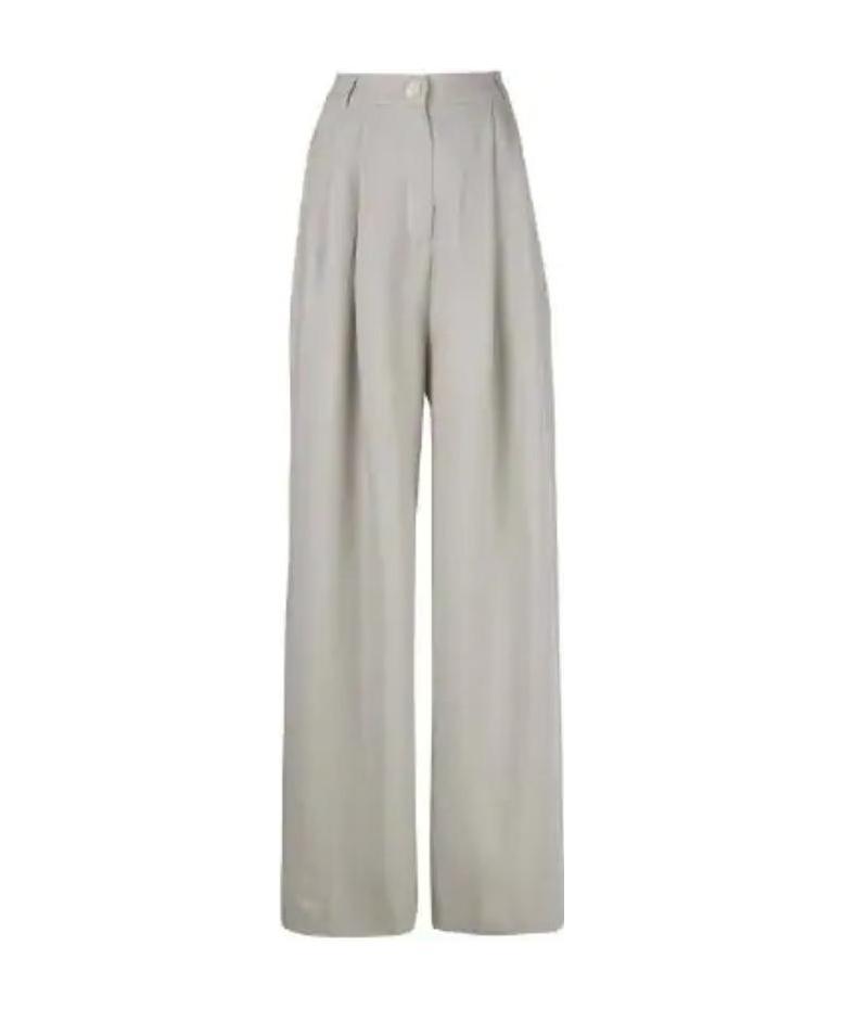 Natasha Zinko High Waist Trousers In Gray