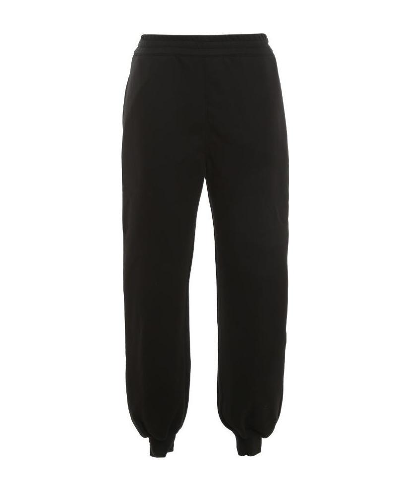 Alexander Mcqueen Logo-print Track Pants In Black