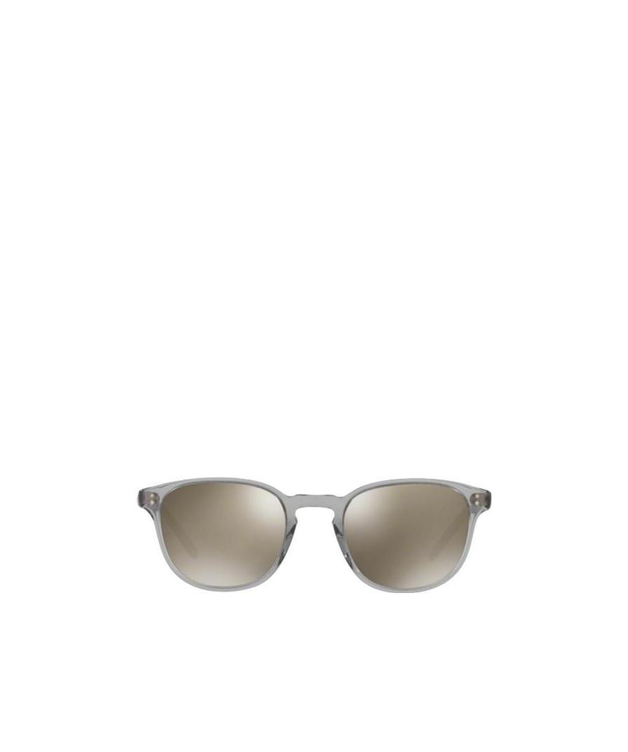 Oliver Peoples Geometric Sunglasses In Gray