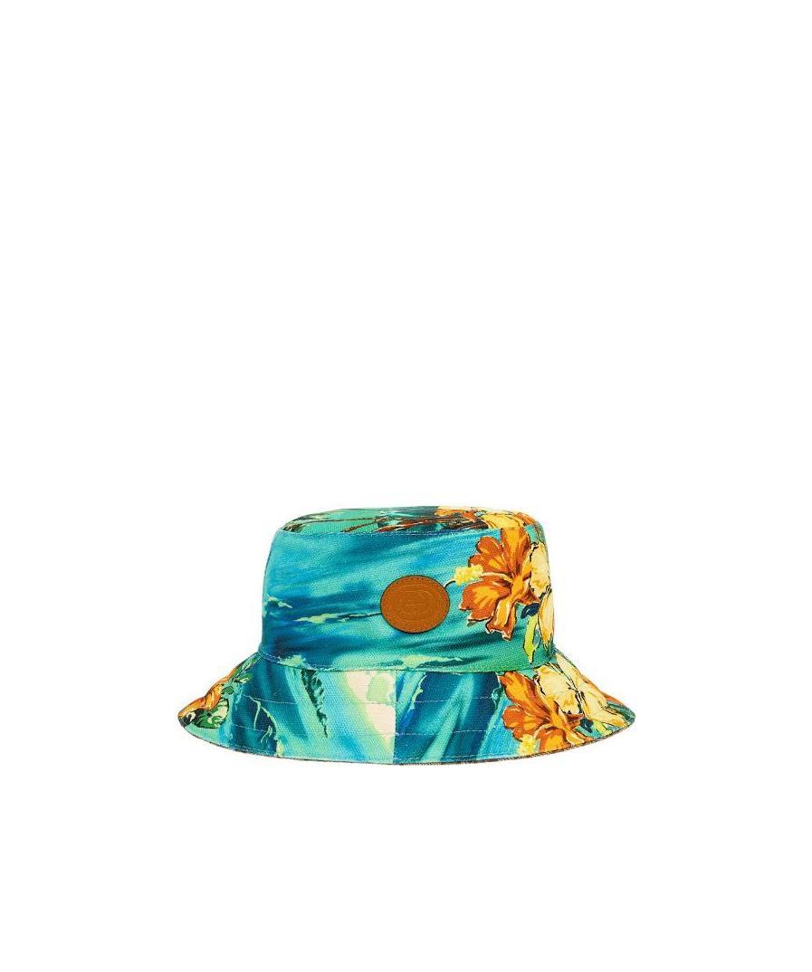 Gucci Graphic-print Bucket Hat In Green
